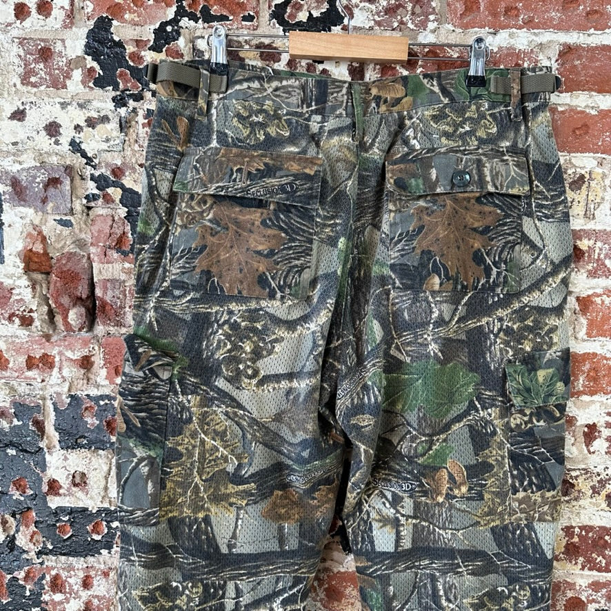 Cabela’s Seclusion 3D Camo Hunting Pants Men’s Large Regular 37x28.5" Green