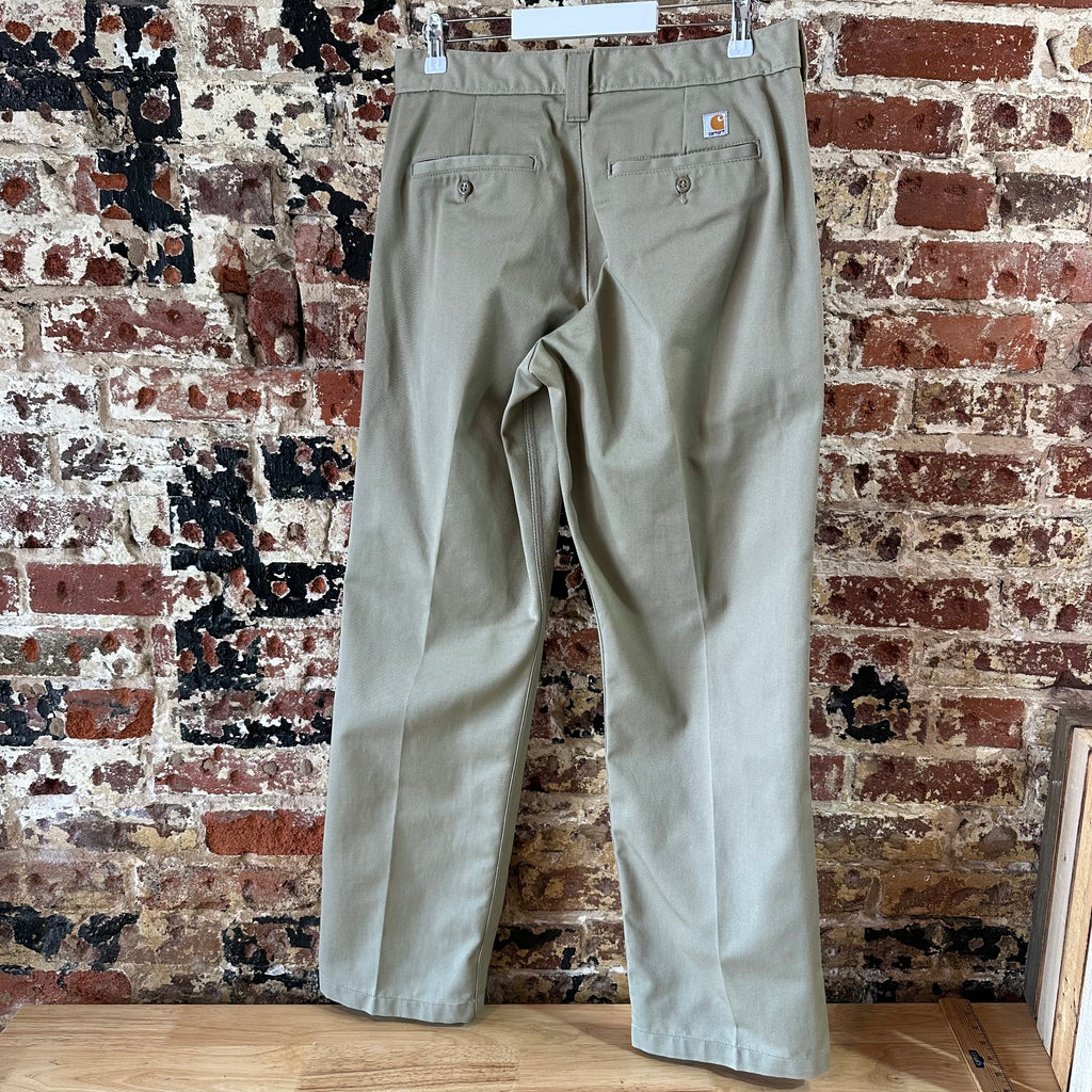Carhartt Mens 31x30 Tan Twill Pants