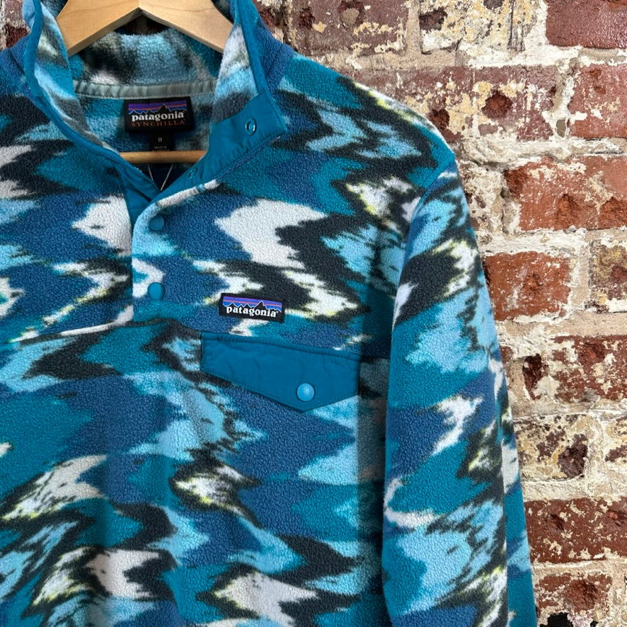 Patagonia Synchilla Womens Medium Snap Fleece