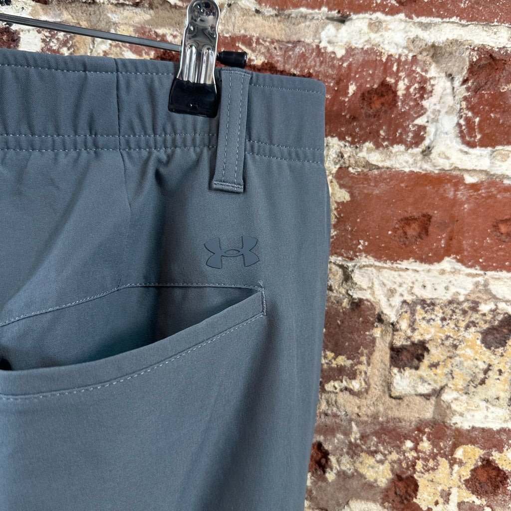 Under Armour Mens 34x30 Gray Pants