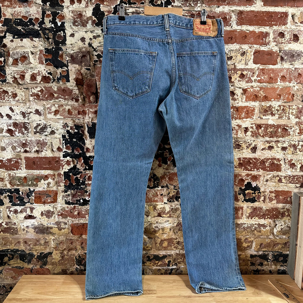 Levi's 501 Mens 36x34 Blue Jeans