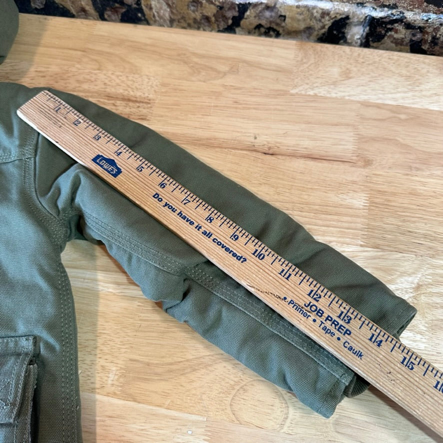 Carhartt Toddler 4 Green Hooded Jacket