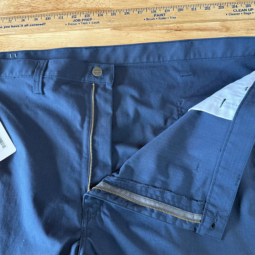 Carhartt 74533-20 Mens 50x30 blue work pants Lightweight EUC