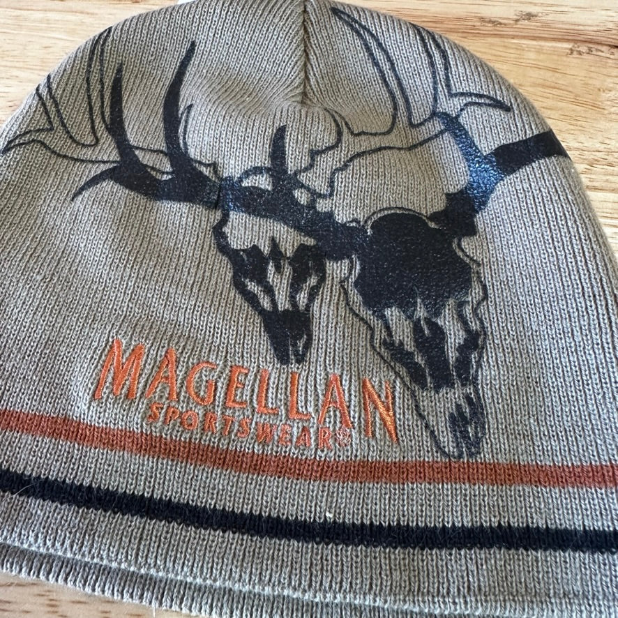 Magellan Beanie Hat Acrylic Winter Pull On Closure Knit Cap