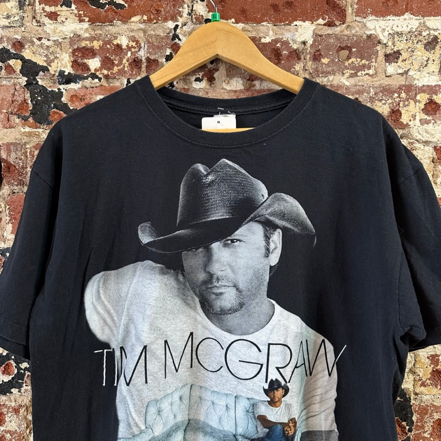 Tim McGraw Men's XL S/S Black T-Shirt