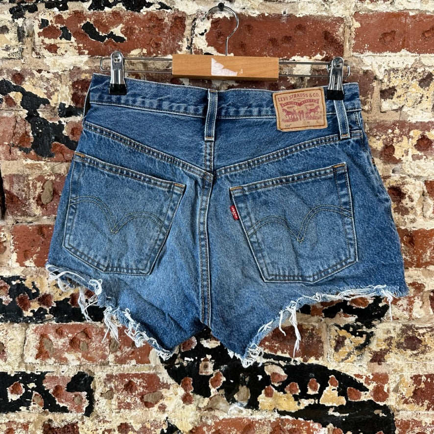 Levi's Cut off Jean Shorts Womens 27