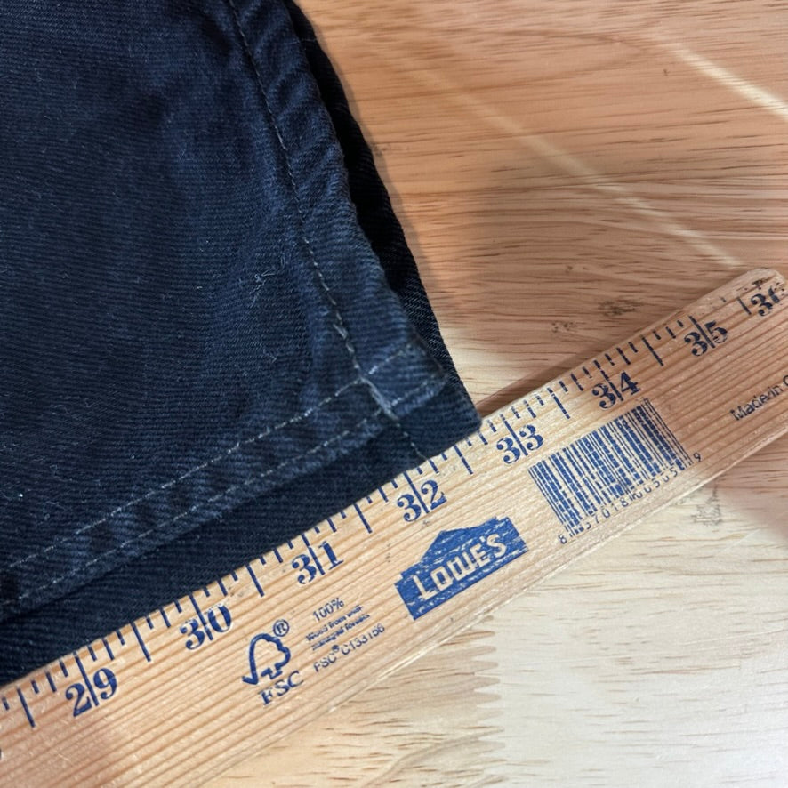 Levi's 505 Mens 36x34 Black Jeans