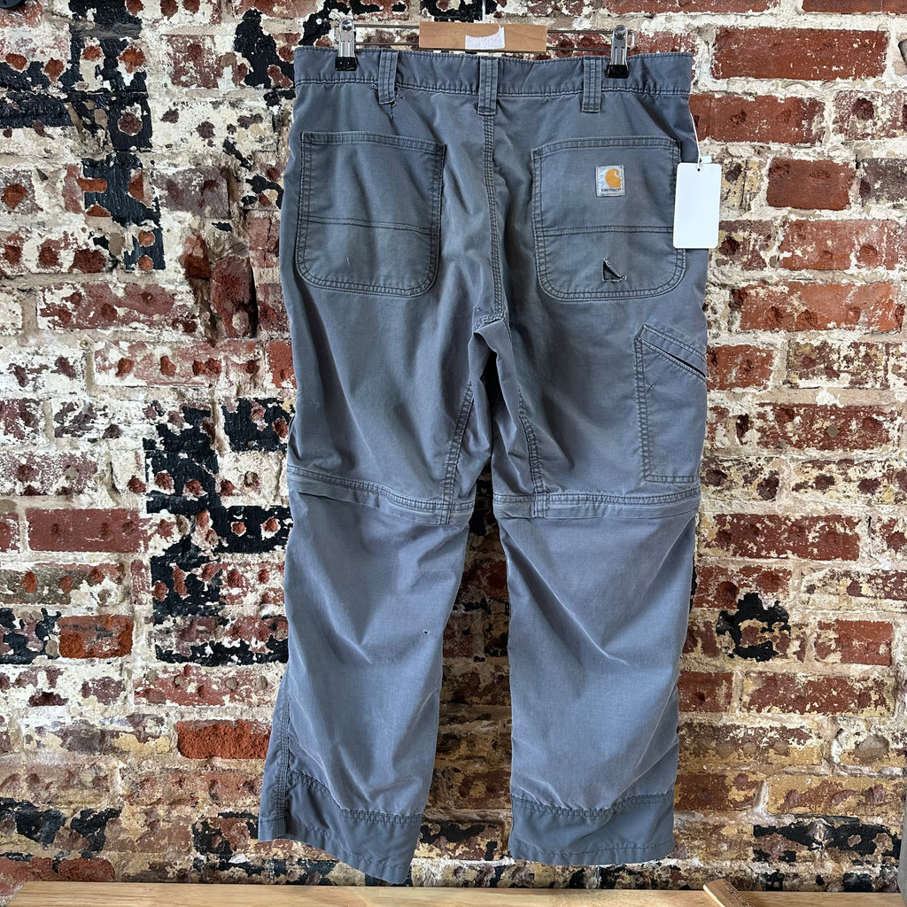 Carhartt Mens 36x30 Gray Pants
