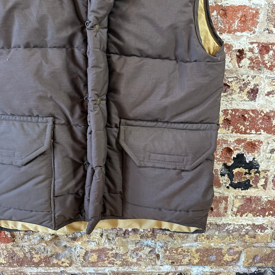 VTG Columbia Mens Medium Brown Vest