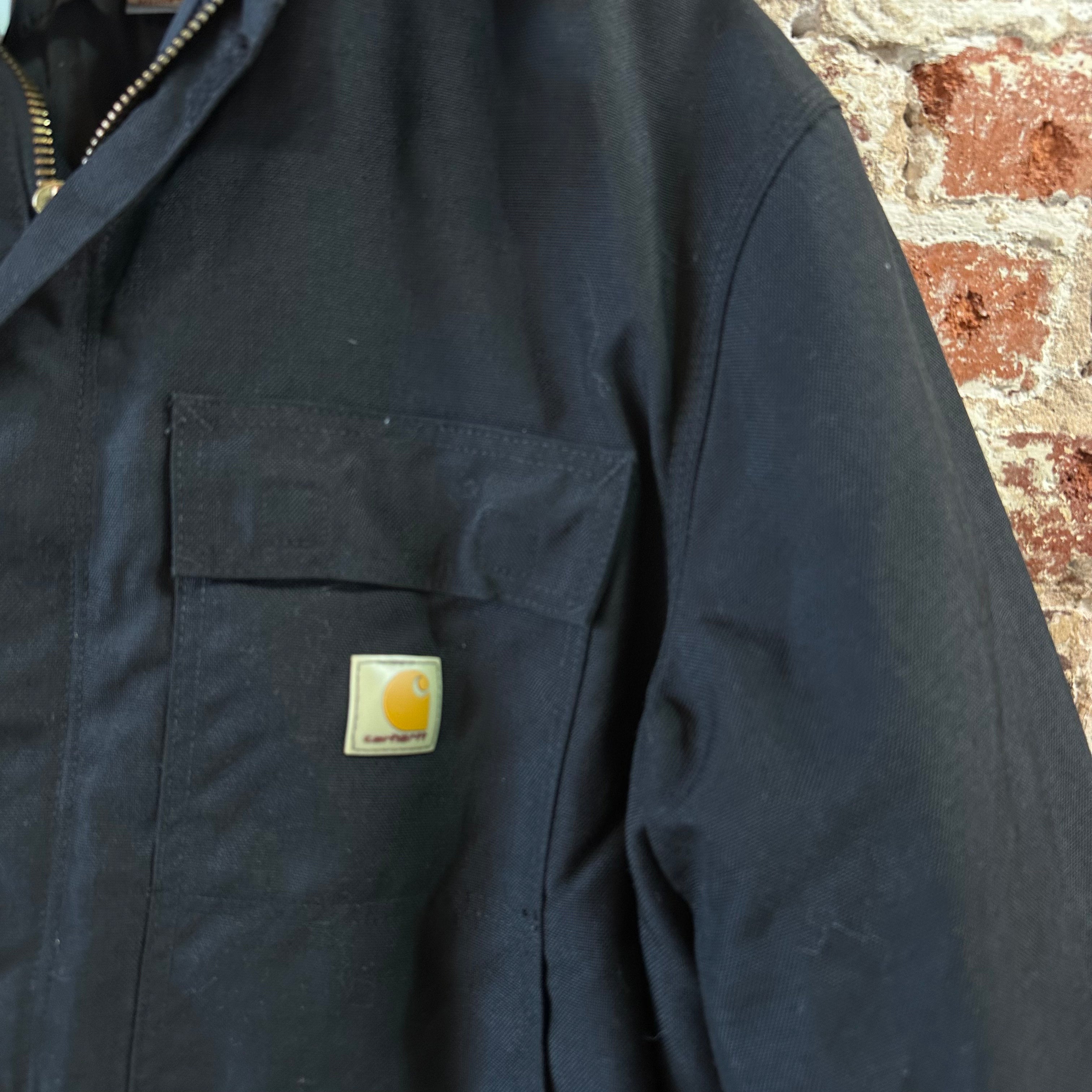 Carhartt C55 Mens Large Black Jacket