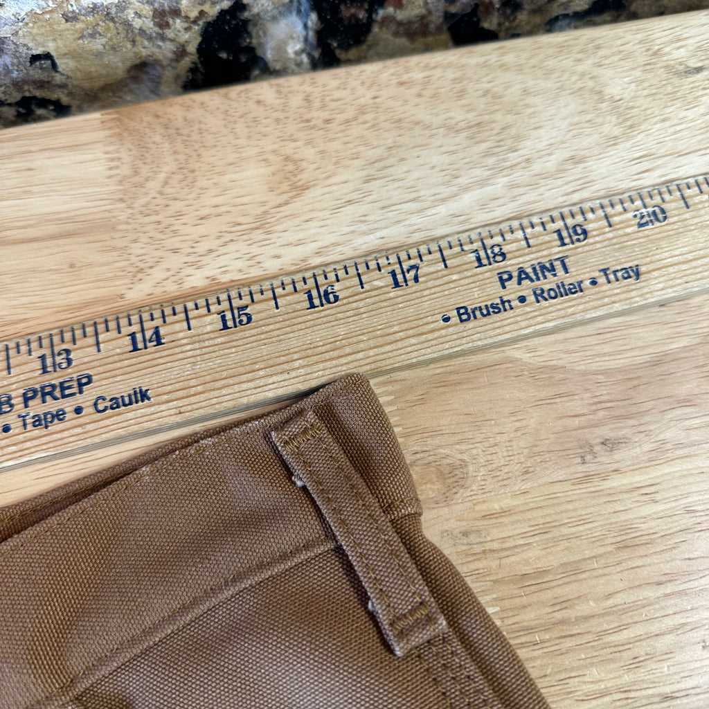 Carhartt FR Flame Resistant Work Duck Canvas Pants Mens 31x36 FRB229 Brown New