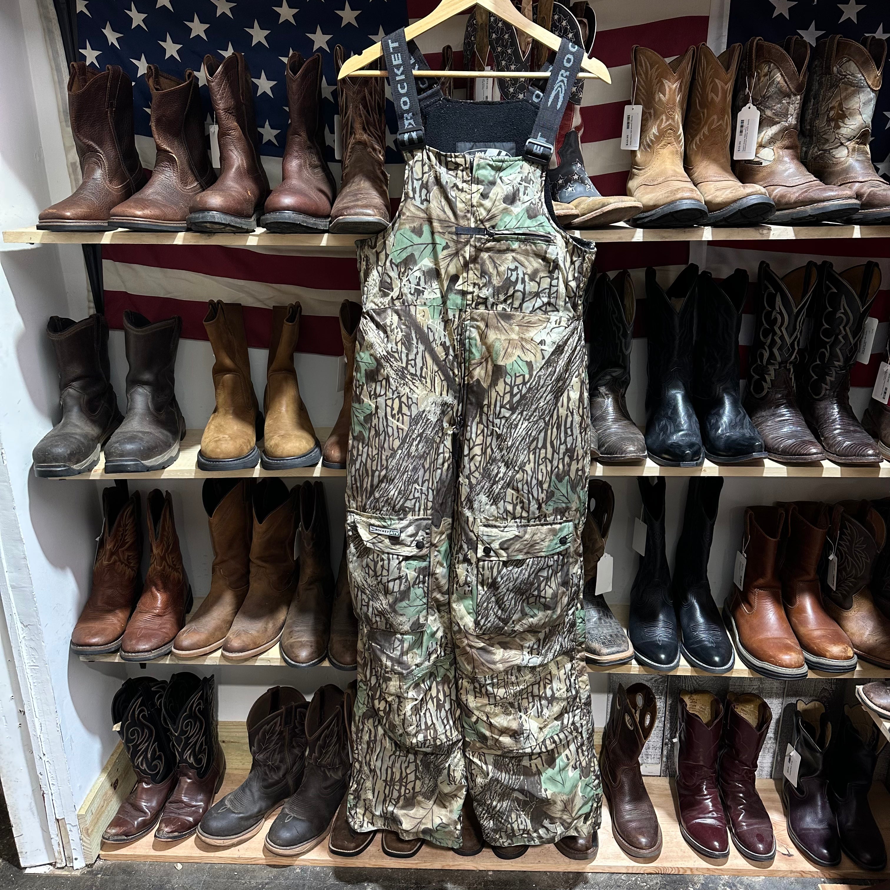 Joe Rocket Womens Medium Camo Insulated Bibs