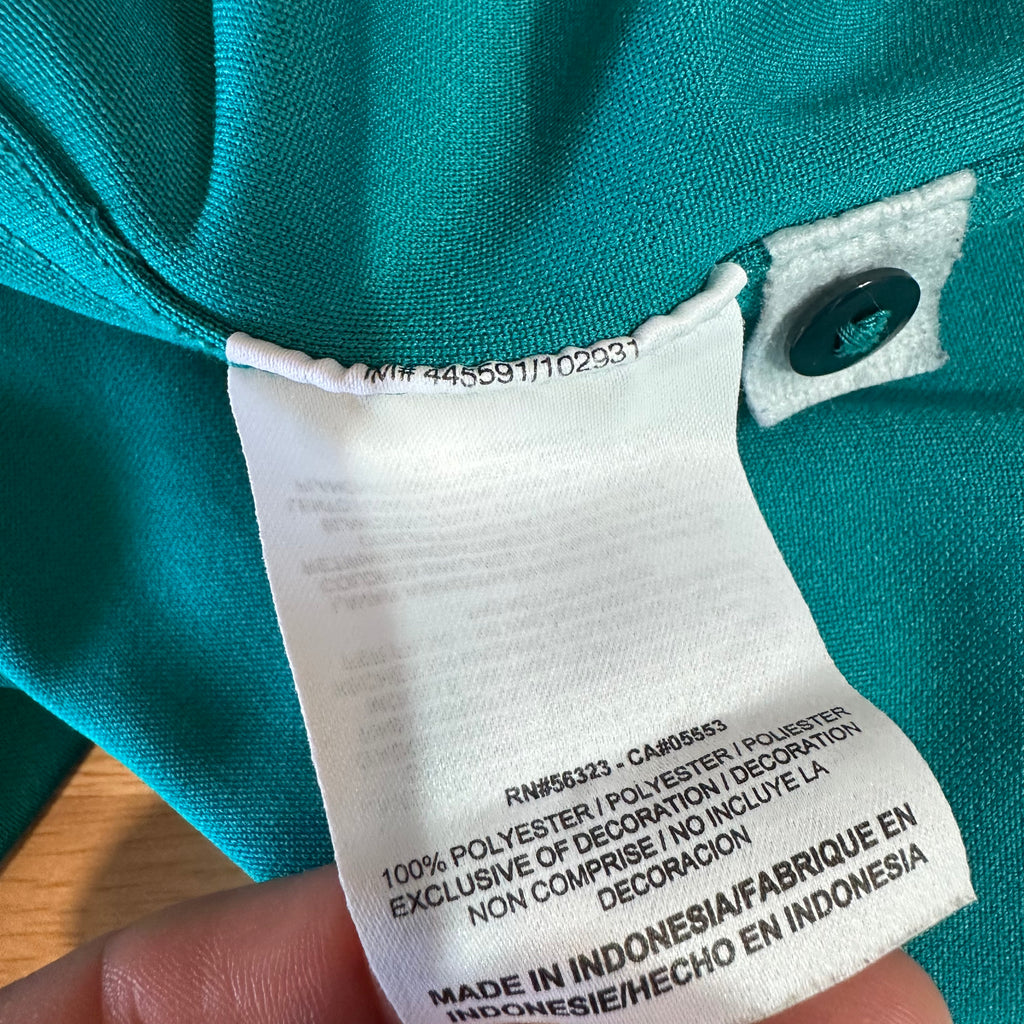 Nike Dolphins Mens Large Polo