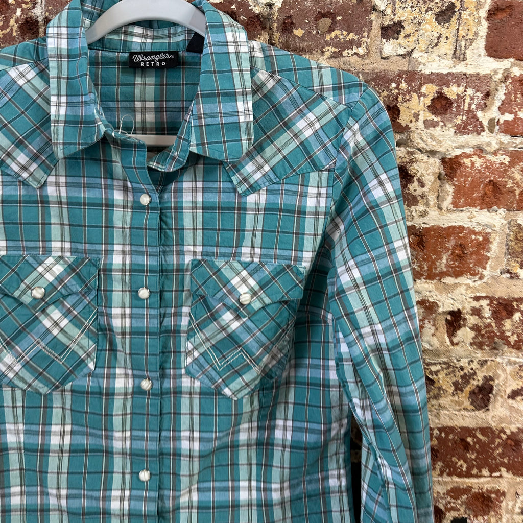 Wrangler Western Shirt Womens Medium