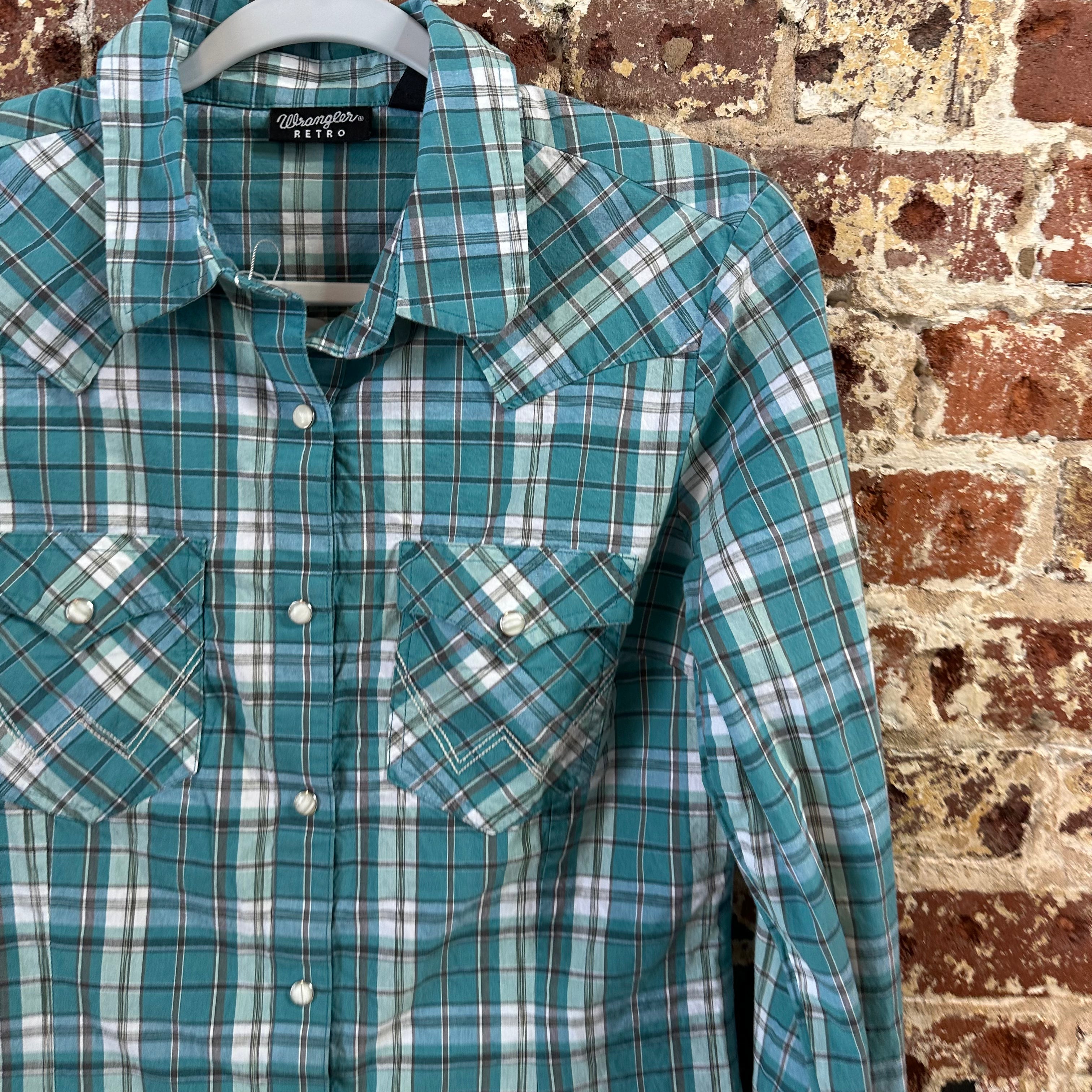 Wrangler Western Shirt Womens Medium
