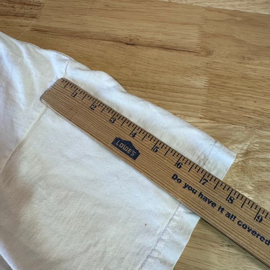 VTG Beatles Men's XL S/S White T-Shirt