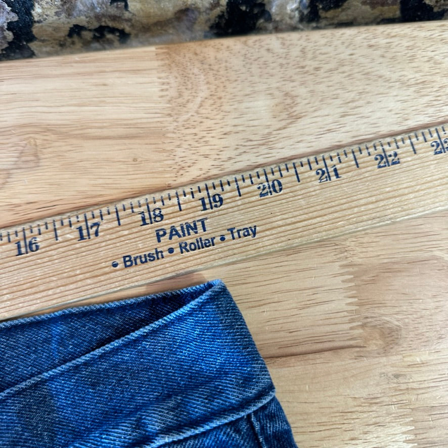 Dickies Mens Double Knee Blue Denim Jeans Utility Pants Grunge Work 36x32