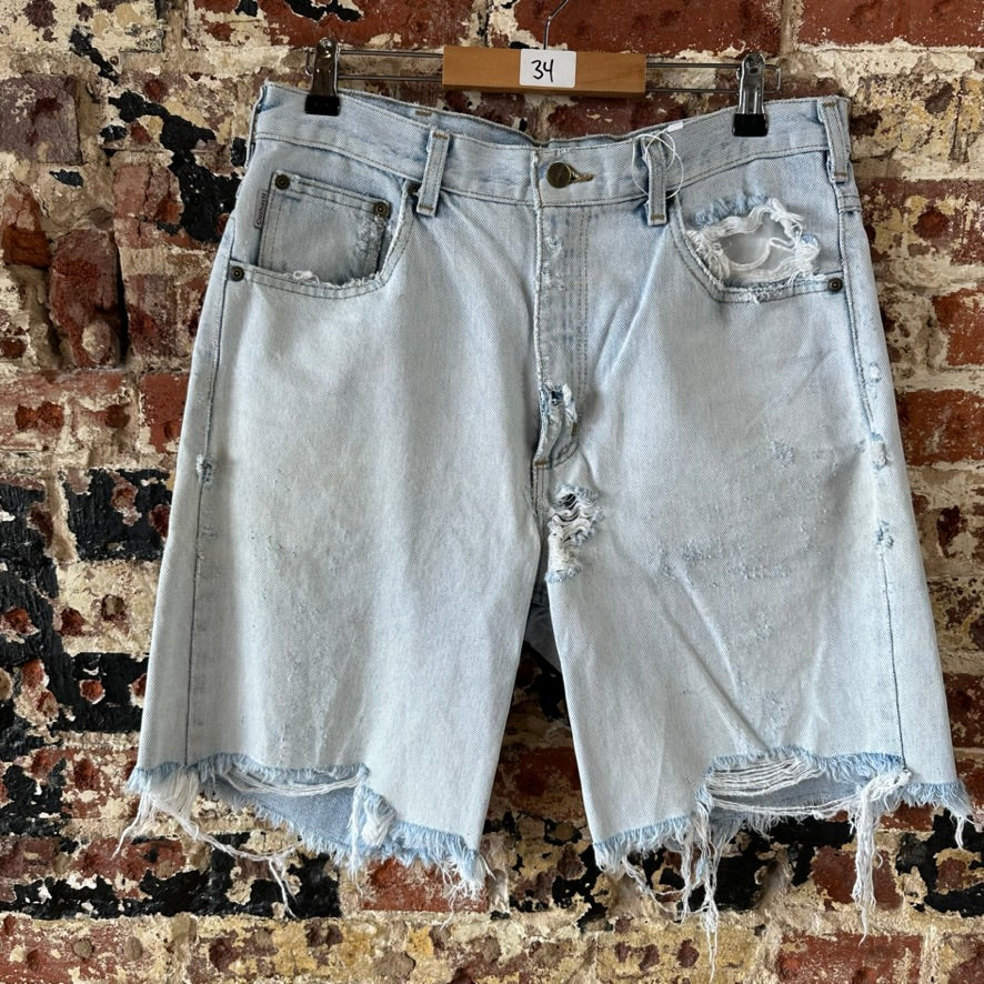 Carhartt Mens 34 Jean Shorts