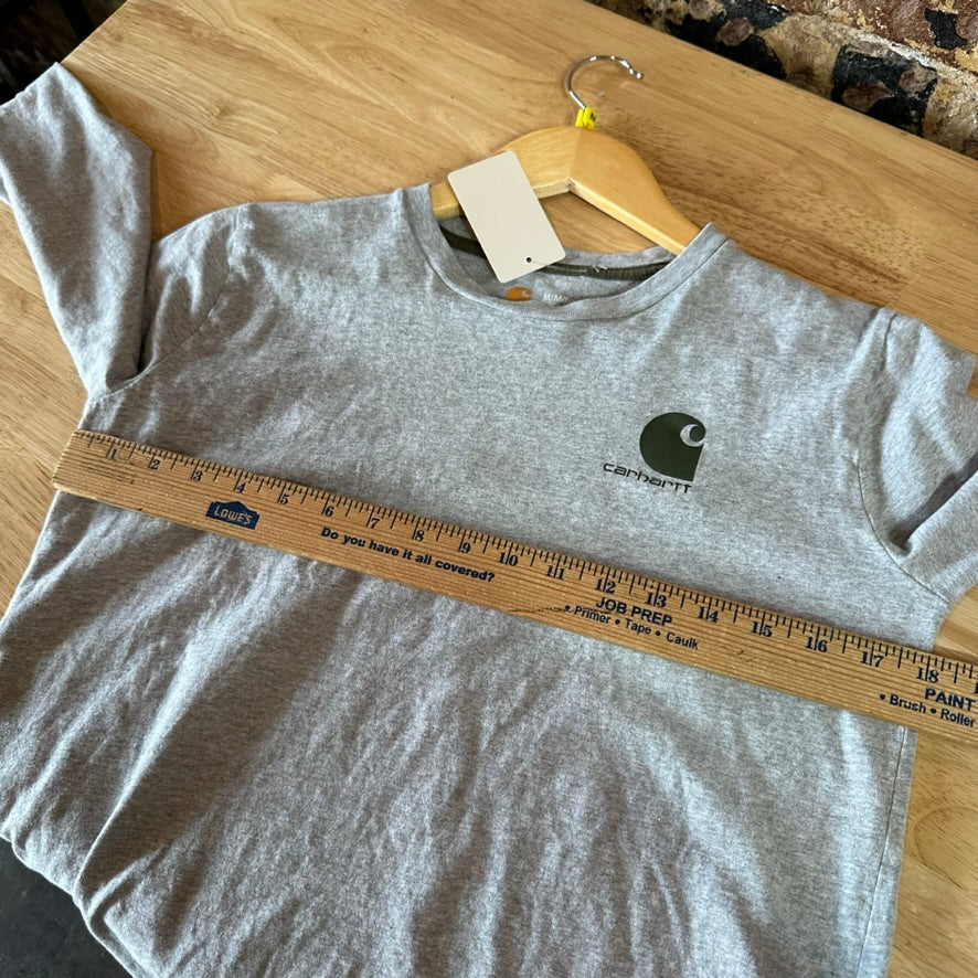 Carhartt Long Sleeve Gray T-Shirt Boys Medium