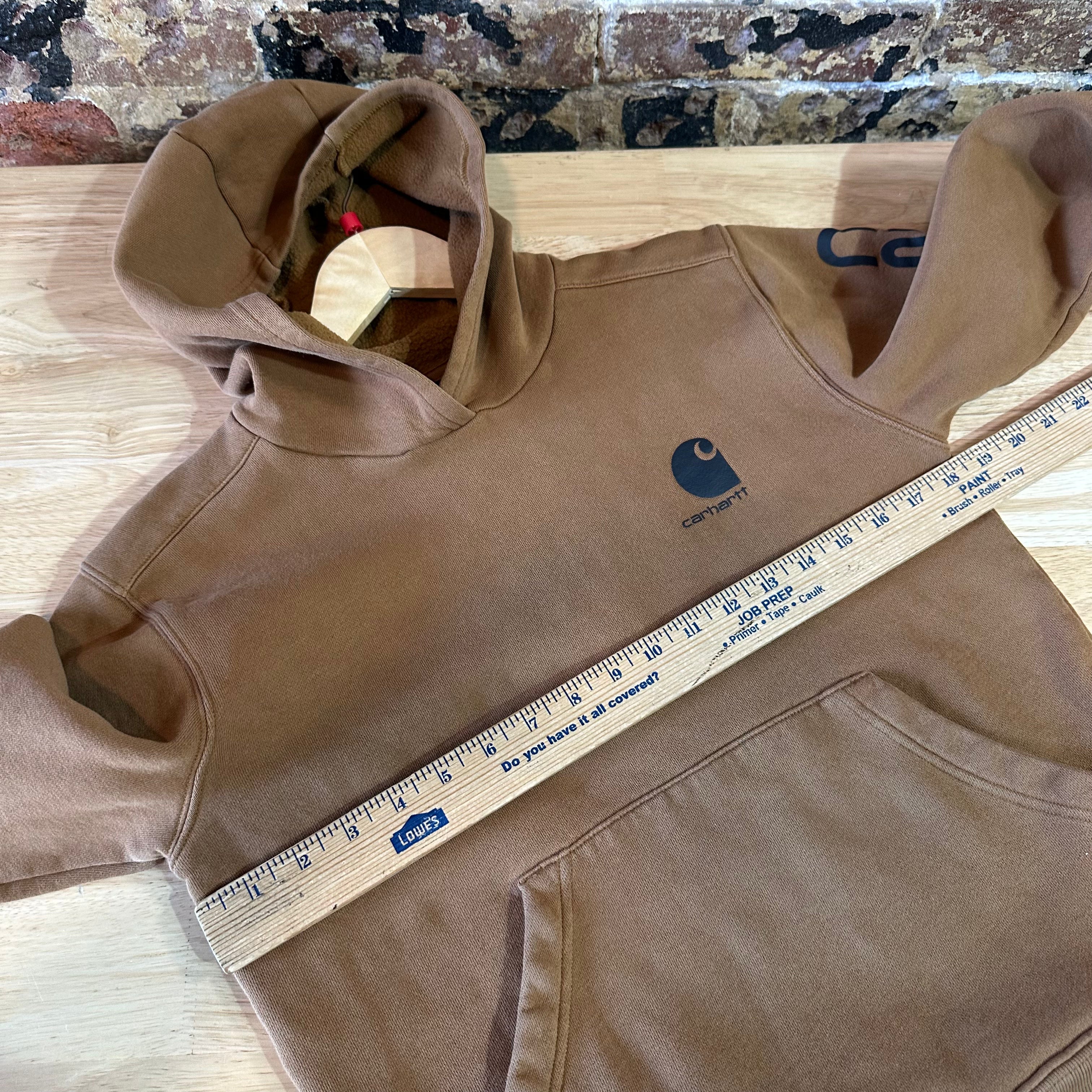 Carhartt Boys Large Brown Hoodie