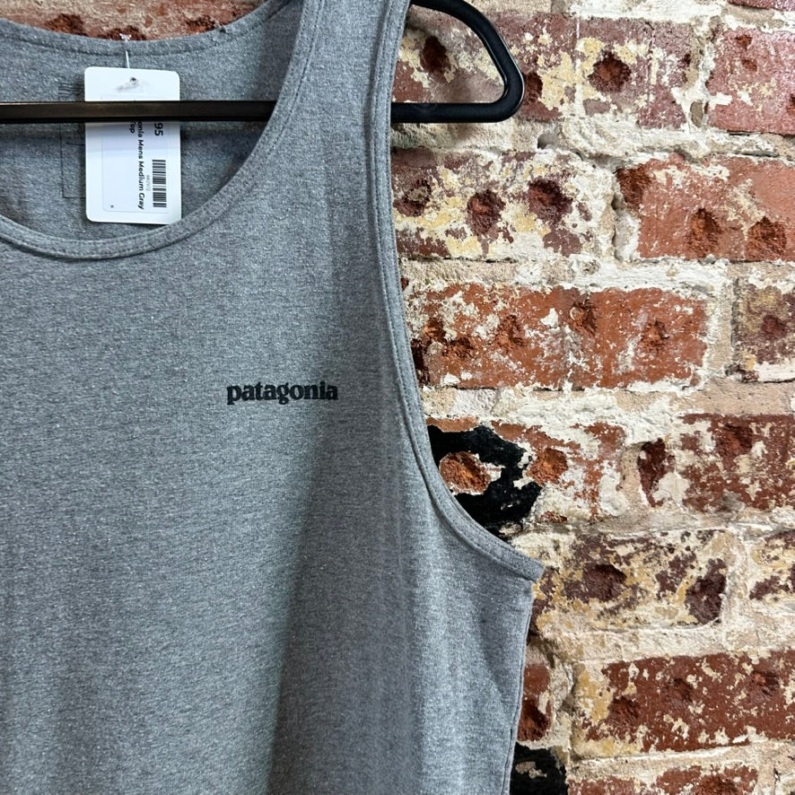 Patagonia Mens Medium Gray Tank Top