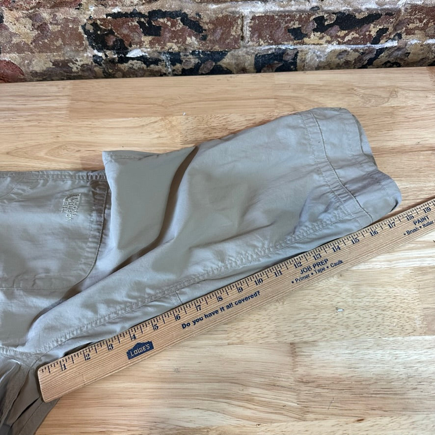 North Face Womens 0 Tan Capris