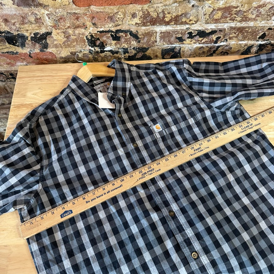 Carhartt Mens XL Long Sleeve Button Up