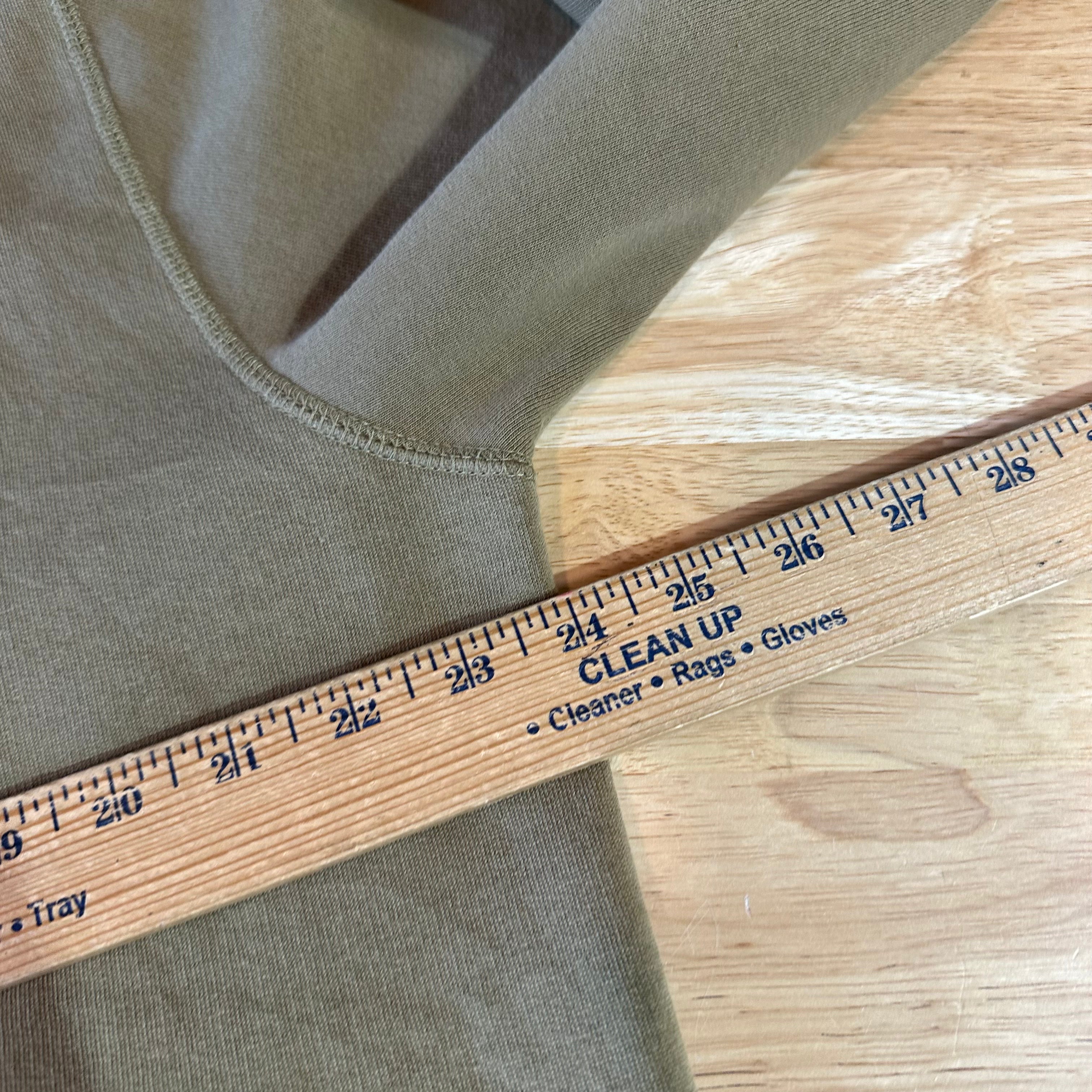 Carhartt Men's Large Green Zip Up Hoodie