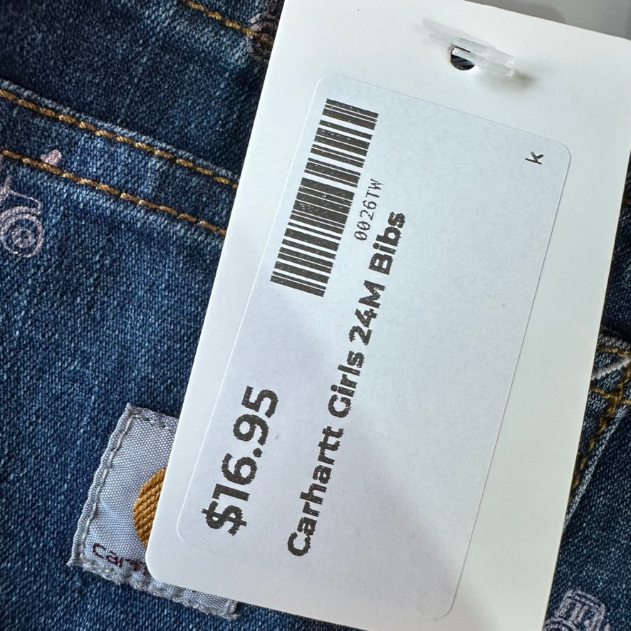 Carhartt Girls 24M Jean Bibs