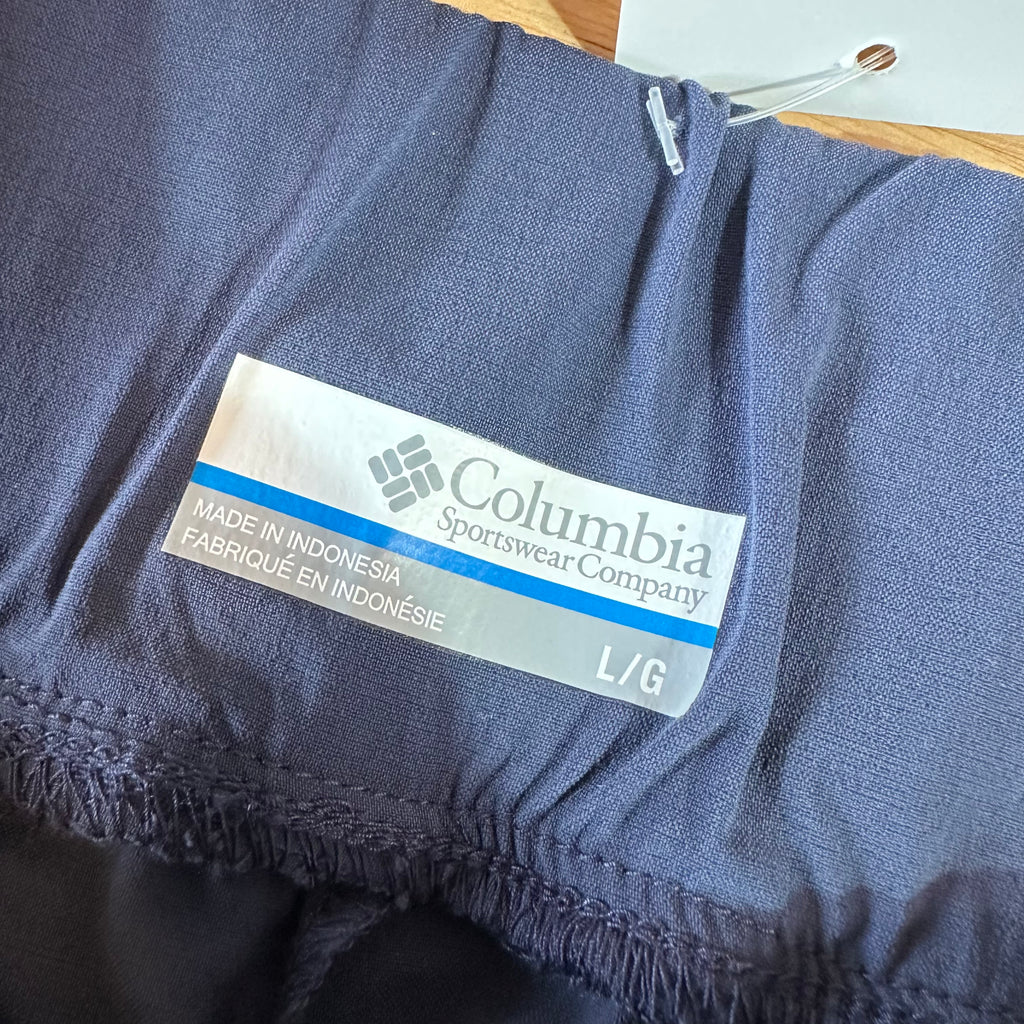 Columbia Trot Trail Pants Womens Large Blue pants NEW