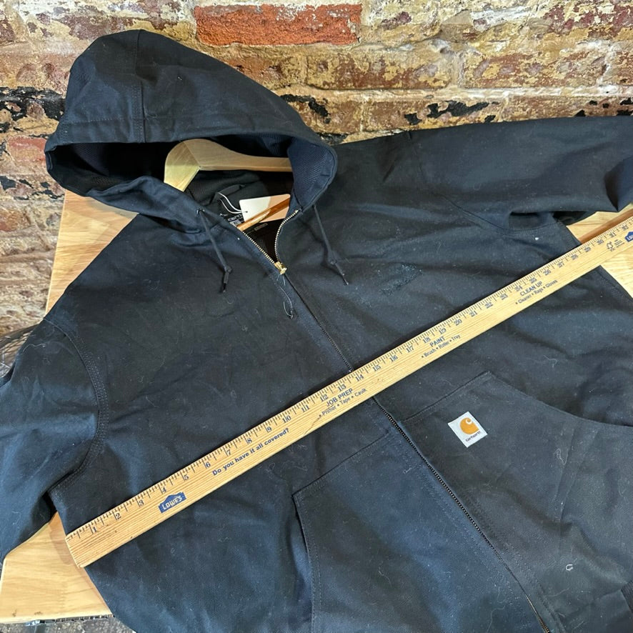Carhartt J131 Black Jacket Mens XL Tall