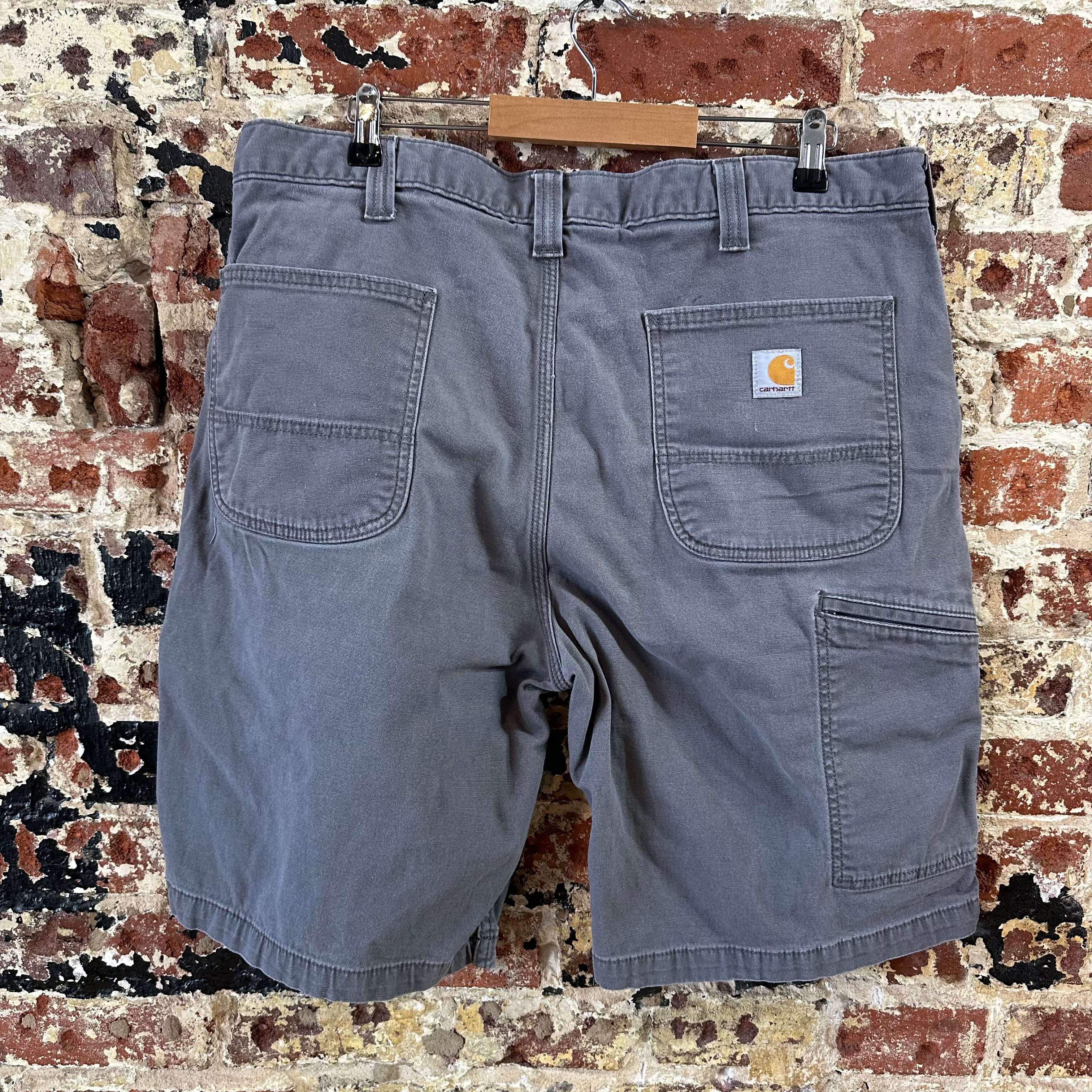 Carhartt Gray Shorts Mens 36