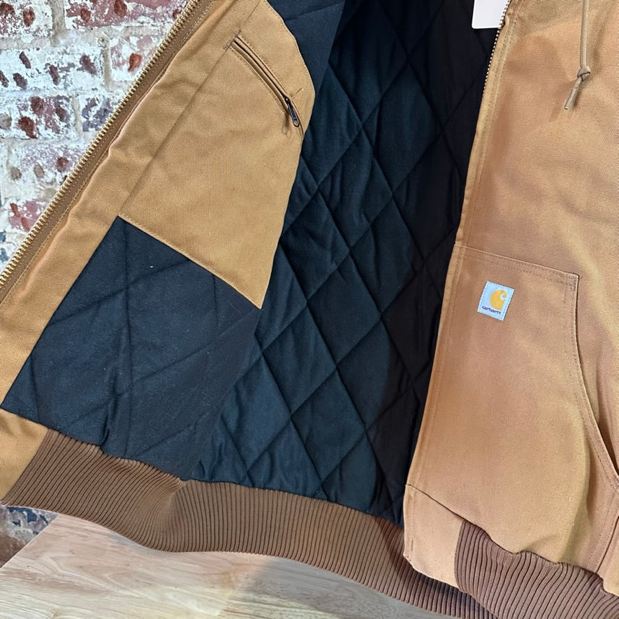 Carhartt Mens Large Tall Brown Jacket