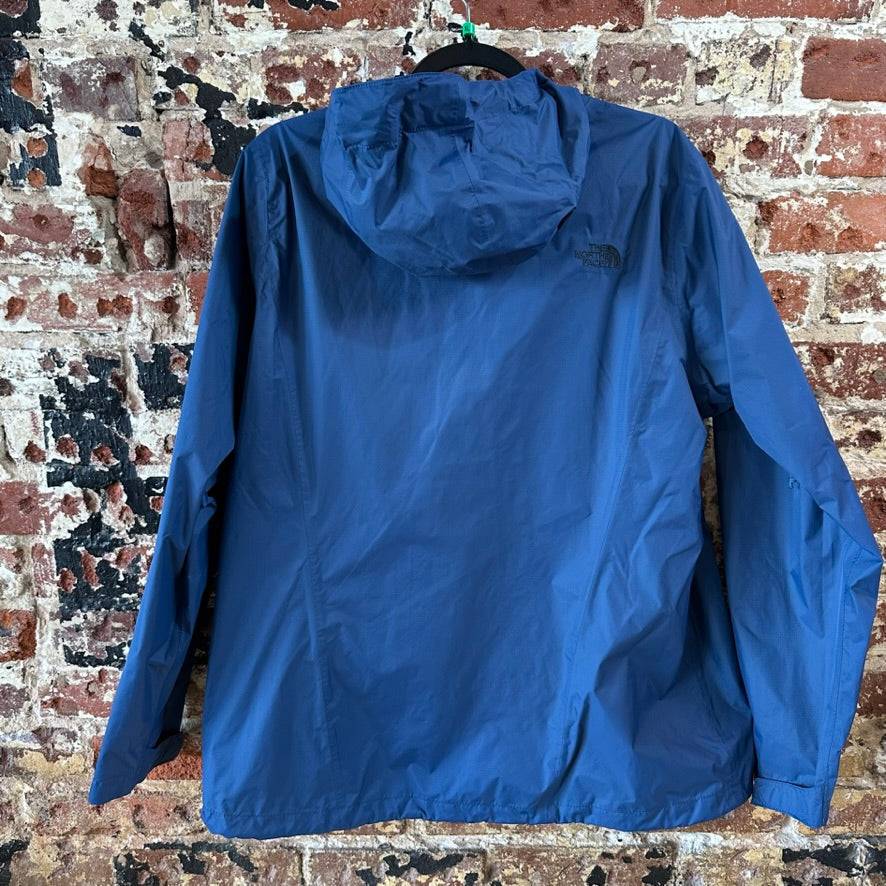 North Face Womens XL Blue Rain Jacket