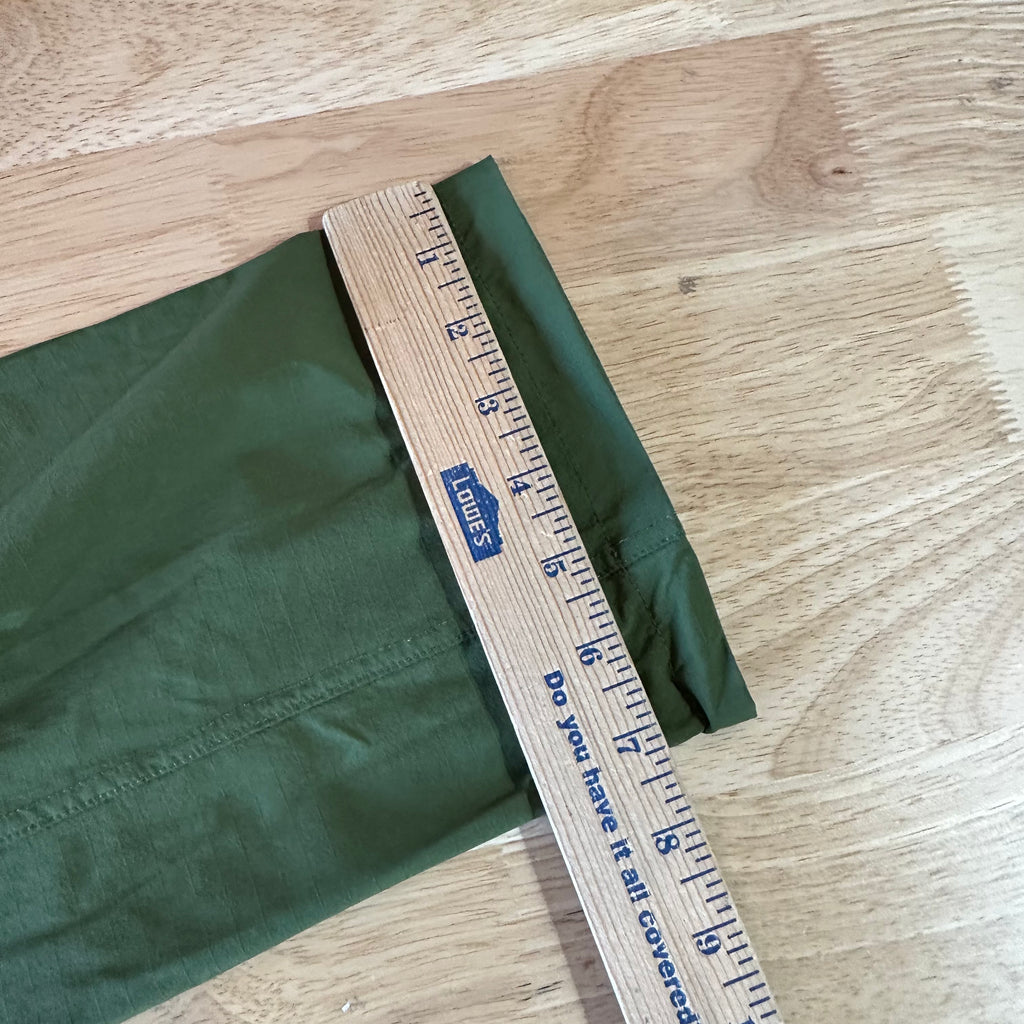 Bearded Goat Women's Small Summit Water Resistant Outdoor Hiking Pant Green