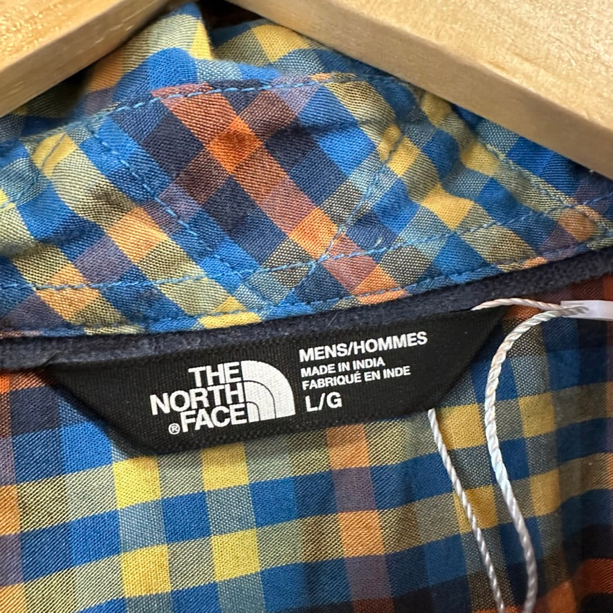 North Face Men's Large Western Button Shirt