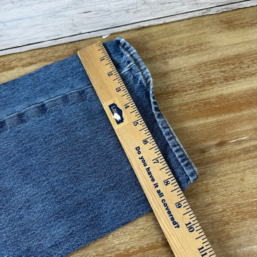 Levis 501 Jeans Mens 38x30 Straight Leg Button Fly Blue Denim