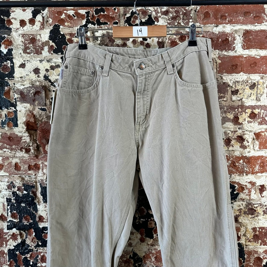 Carhartt Womens 12x30 Tan Pants