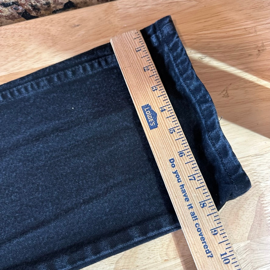 Wrangler Mens 34x34 Black Jeans