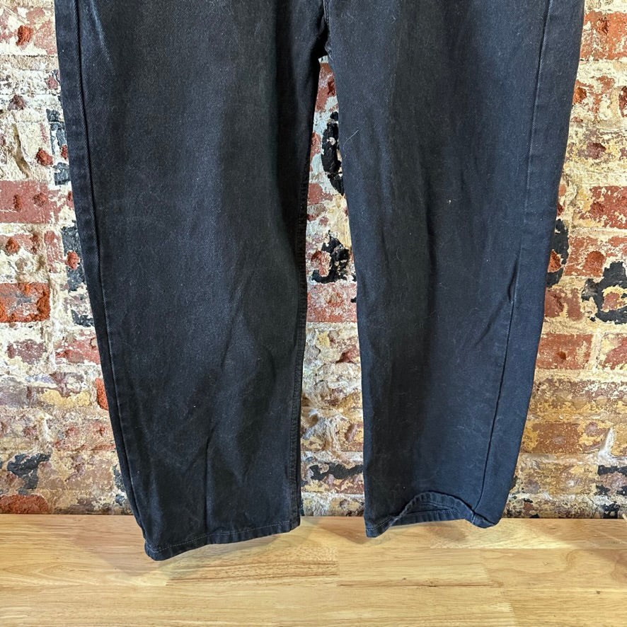 Levi's Mens 44x29 Black Jeans
