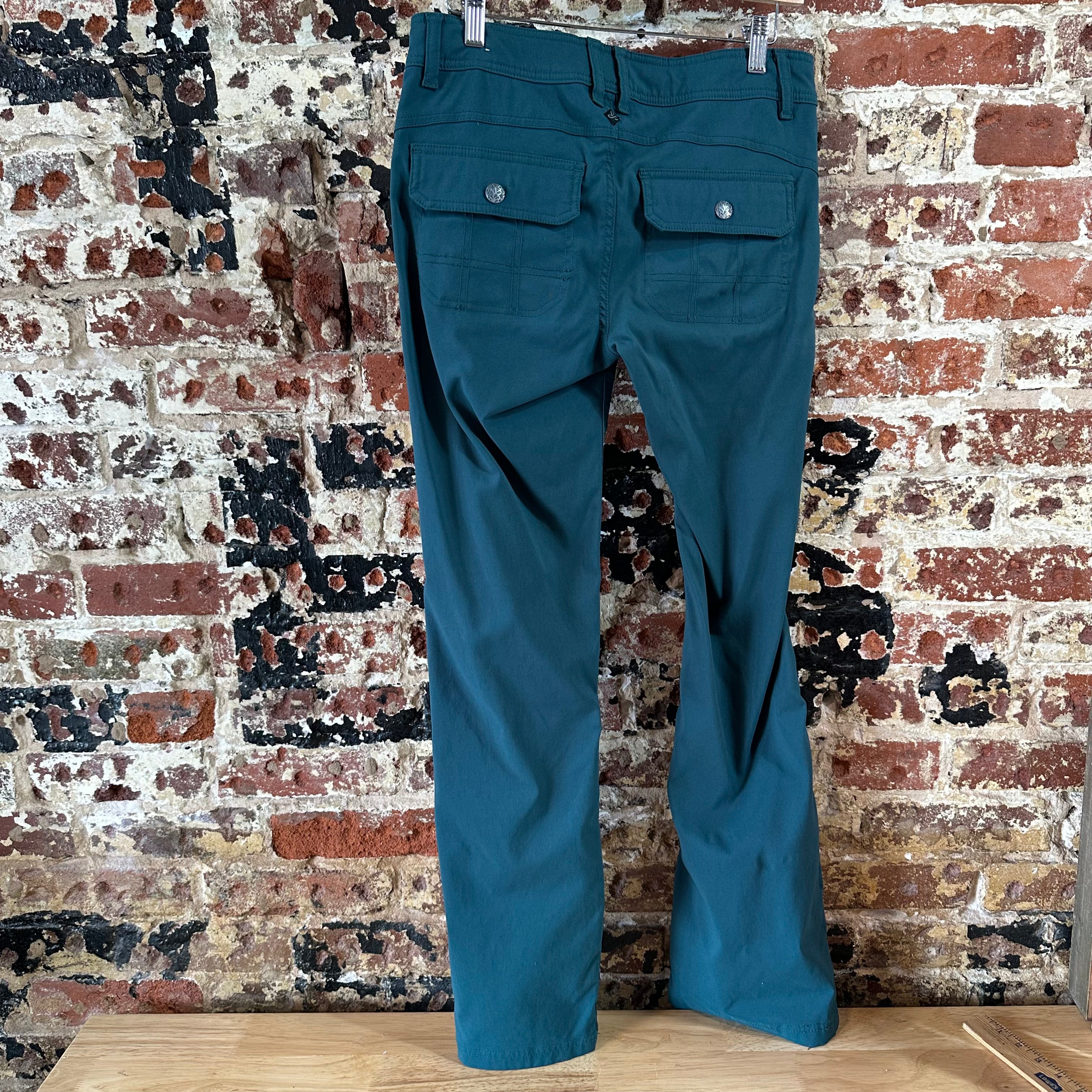 Prana Womens 2 Green Pants