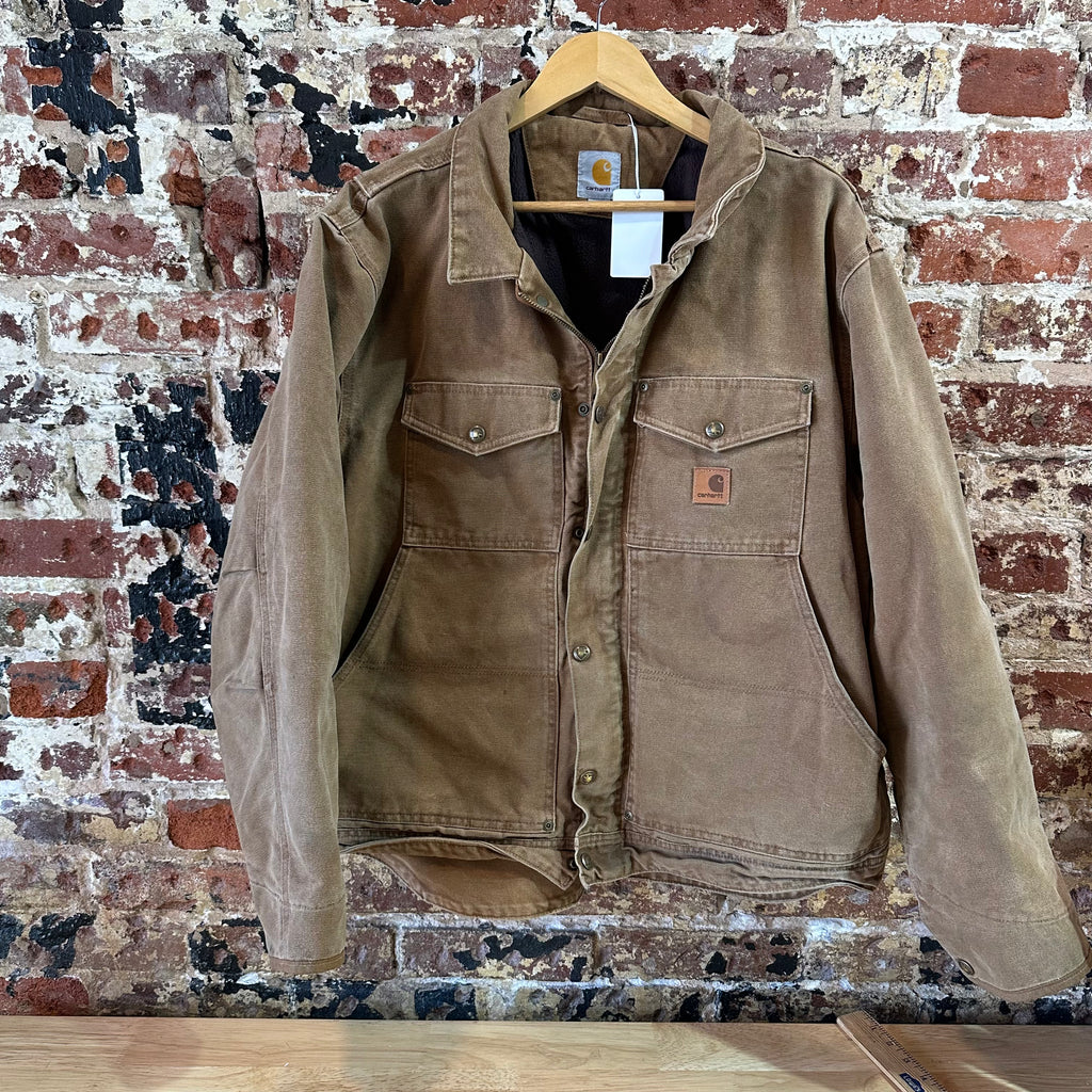 Carhartt Berwick Brown Jacket Mens XL