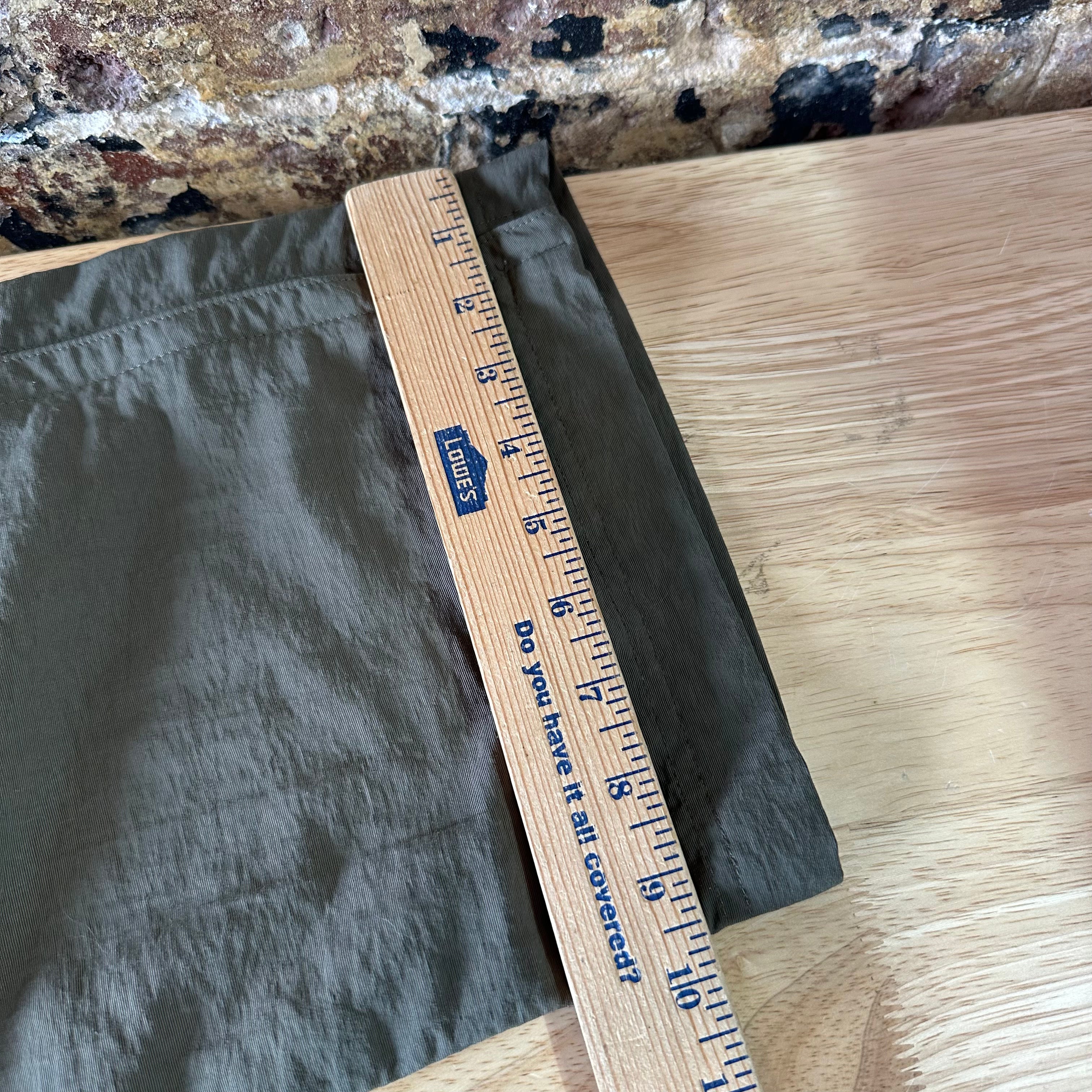 North Face Mens Large Long Green Pants