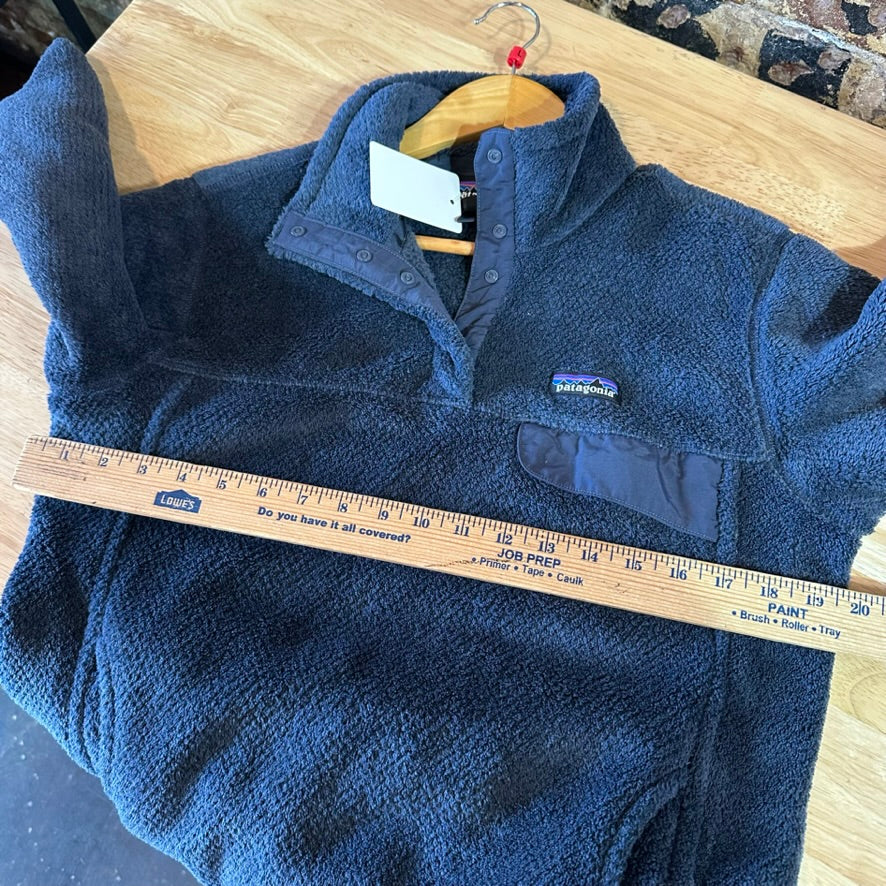 Patagonia Blue Snap Fleece Womens Large