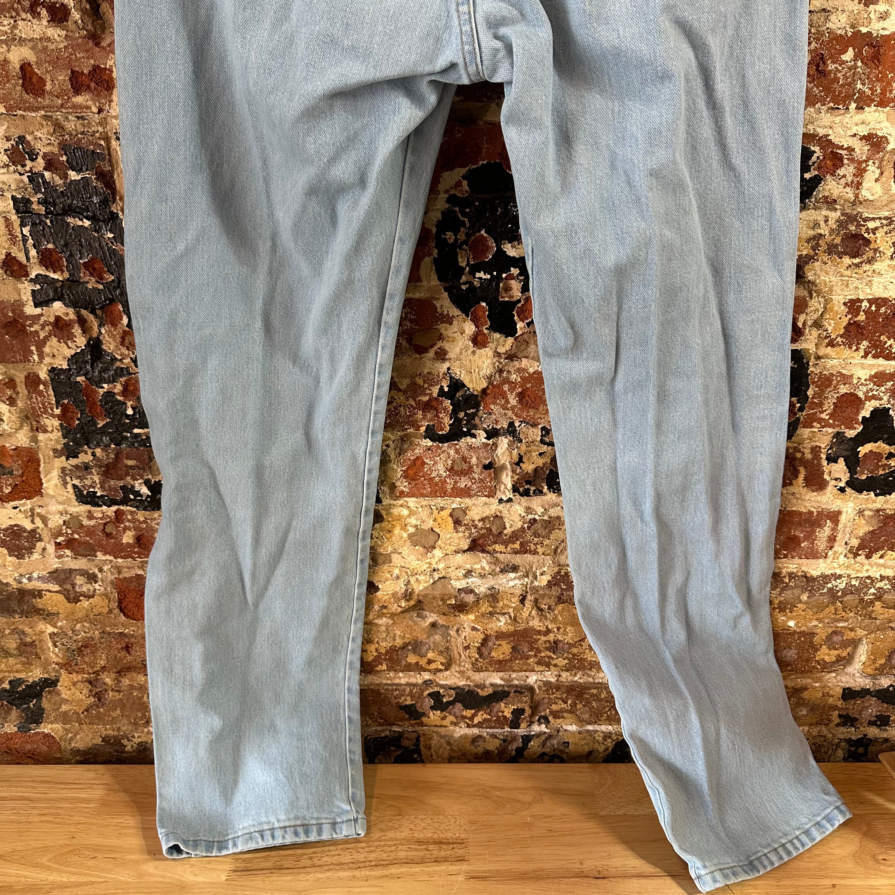Wrangler Mens 34x34 Light Blue Jeans