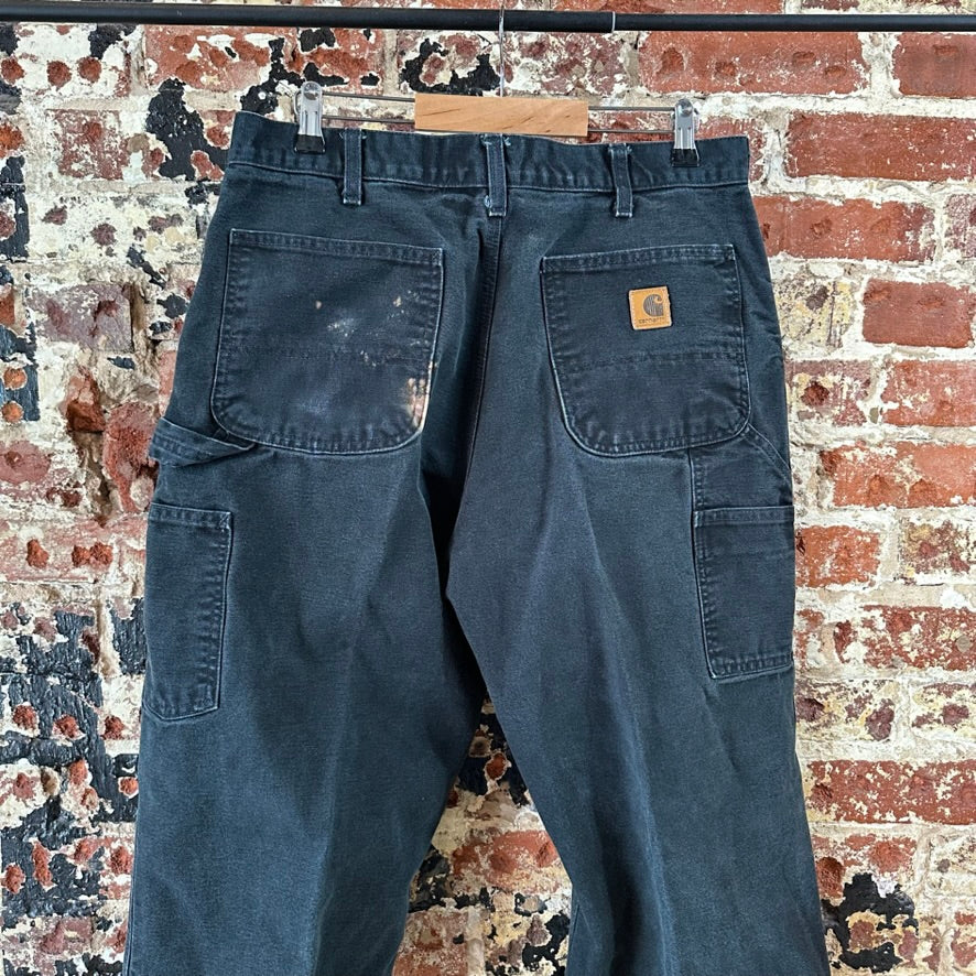 Carhartt B11 BLK Mens 34x32 Black Pants