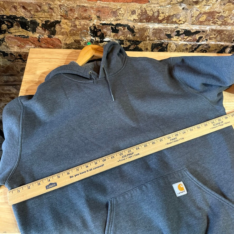Carhartt Hoodie Sweatshirt Mens XL Gray K121 CHH