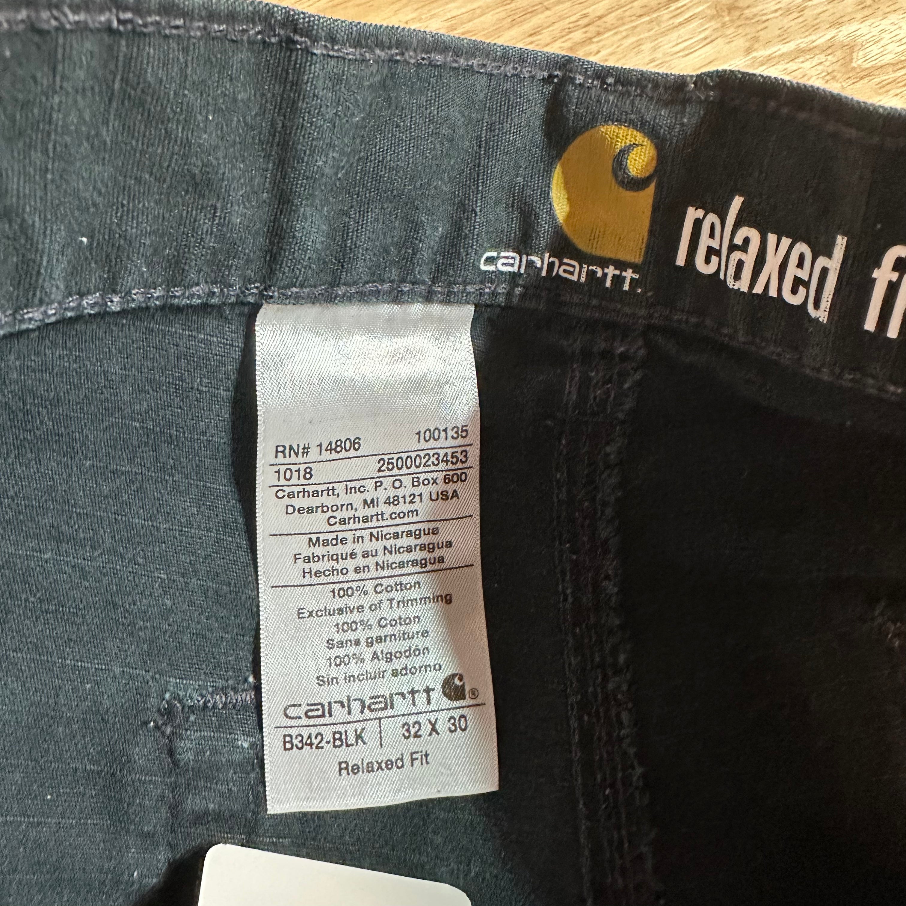 Carhartt B342 Mens 32x30 Cargo Pants
