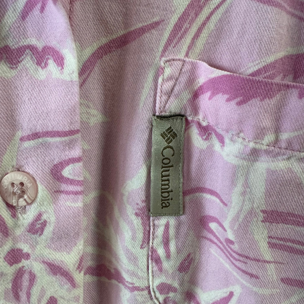 Columbia Womens Medium Button Up Shirt