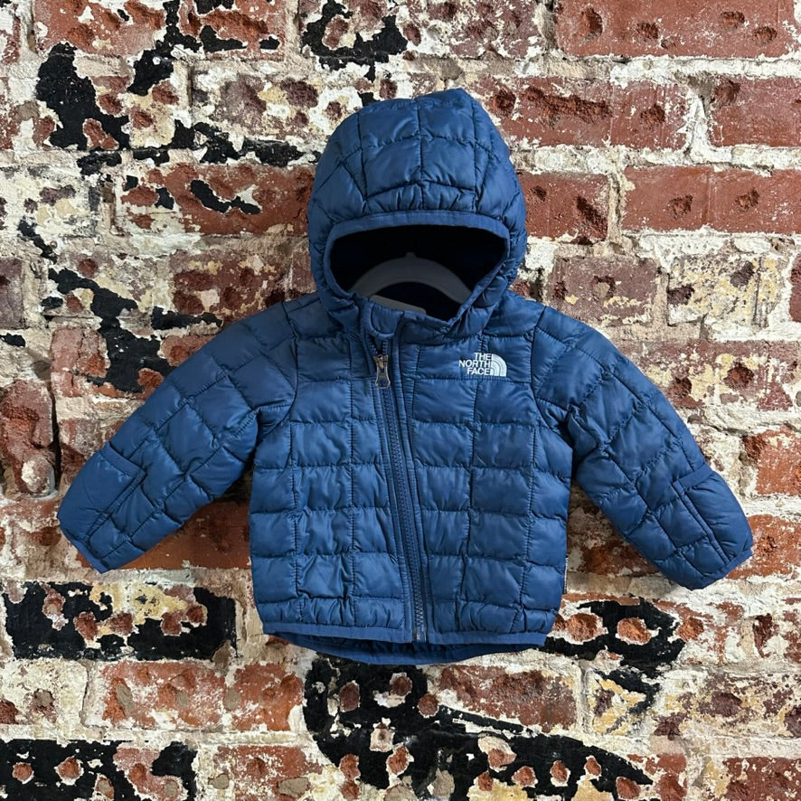 The North Face Baby Thermoball Eco Hooded Baby Jacket 3-6 Months Blue